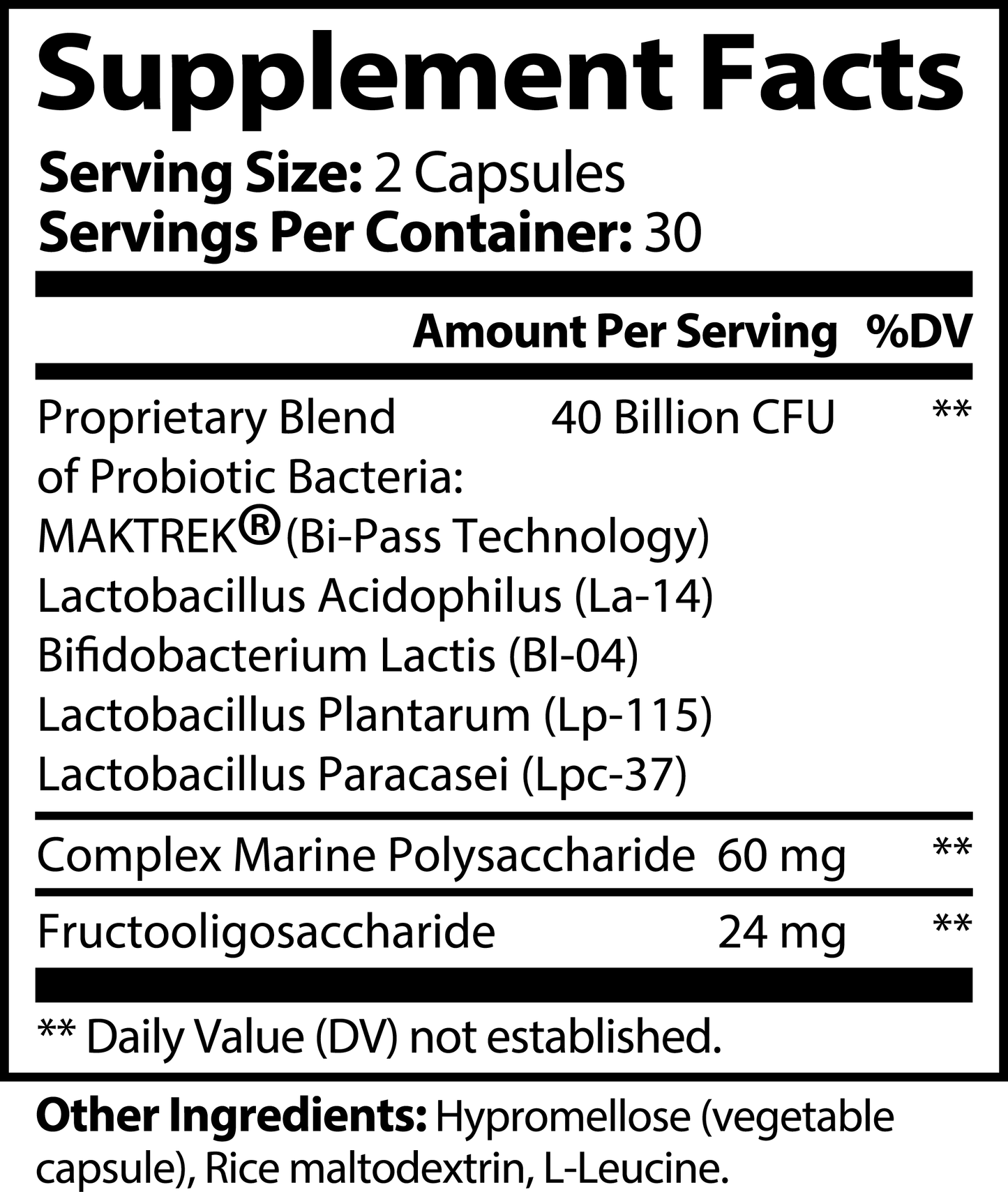 Tummy Team (Probiotics + Prebiotics)